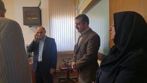 بازدید مهندس موسوی، معاون سازمان، ۱۳۹۶