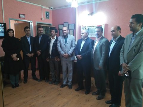 بازدید آقای مهنی، رئیس حراست سازمان