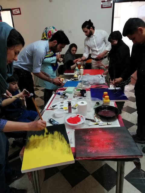 کارگاه آموزش هنر سیال (فلوئید آرت)، ۱۳۹۷